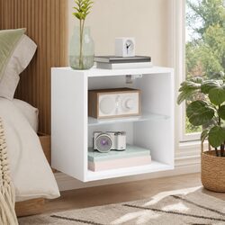 Practical Wall-Mounted Bedside Cabinet for Any Home