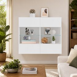 Practical White TV Cabinet for Modern Living Spaces