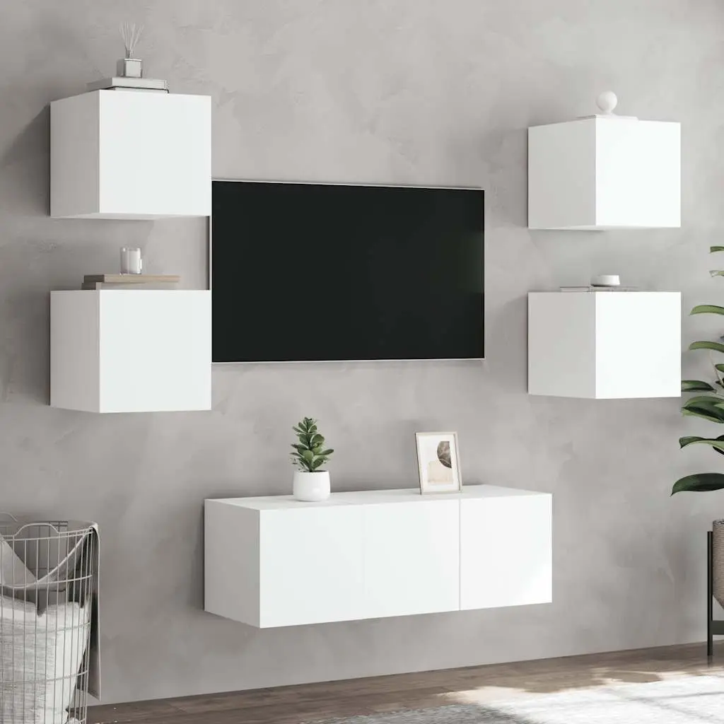 White TV Cabinets for Home Use
