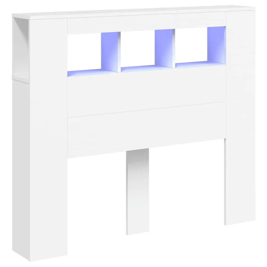 LED Headboard for Bedroom with Storage Options