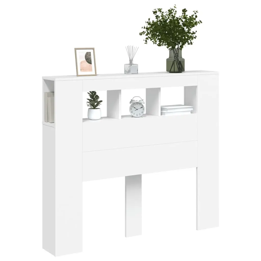 LED Headboard for Bedroom with Storage Options