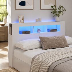 Practical LED Headboard 160cm for Bedroom Use
