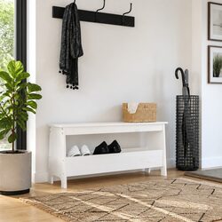 Versatile Wooden Hall Bench for Any Entrance Space