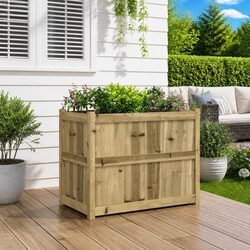Versatile Garden Planter Box for Outdoor Use