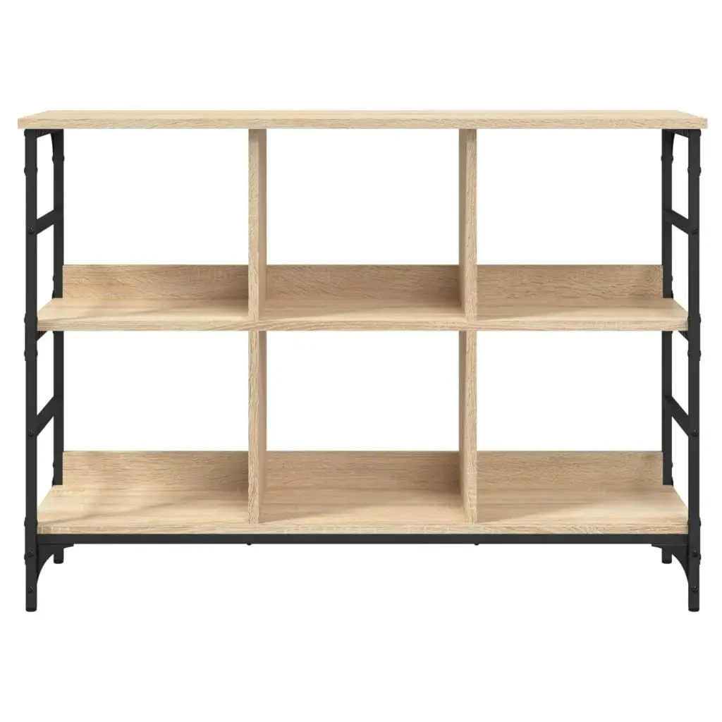 Sideboard Engineered Wood 102x32x73.5 cm Brown Storage Cabinet Buffet