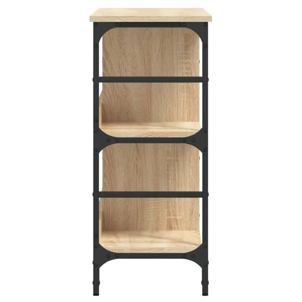 Sideboard Engineered Wood 102x32x73.5 cm Brown Storage Cabinet Buffet