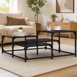 Versatile Black Square Coffee Table for Every Home