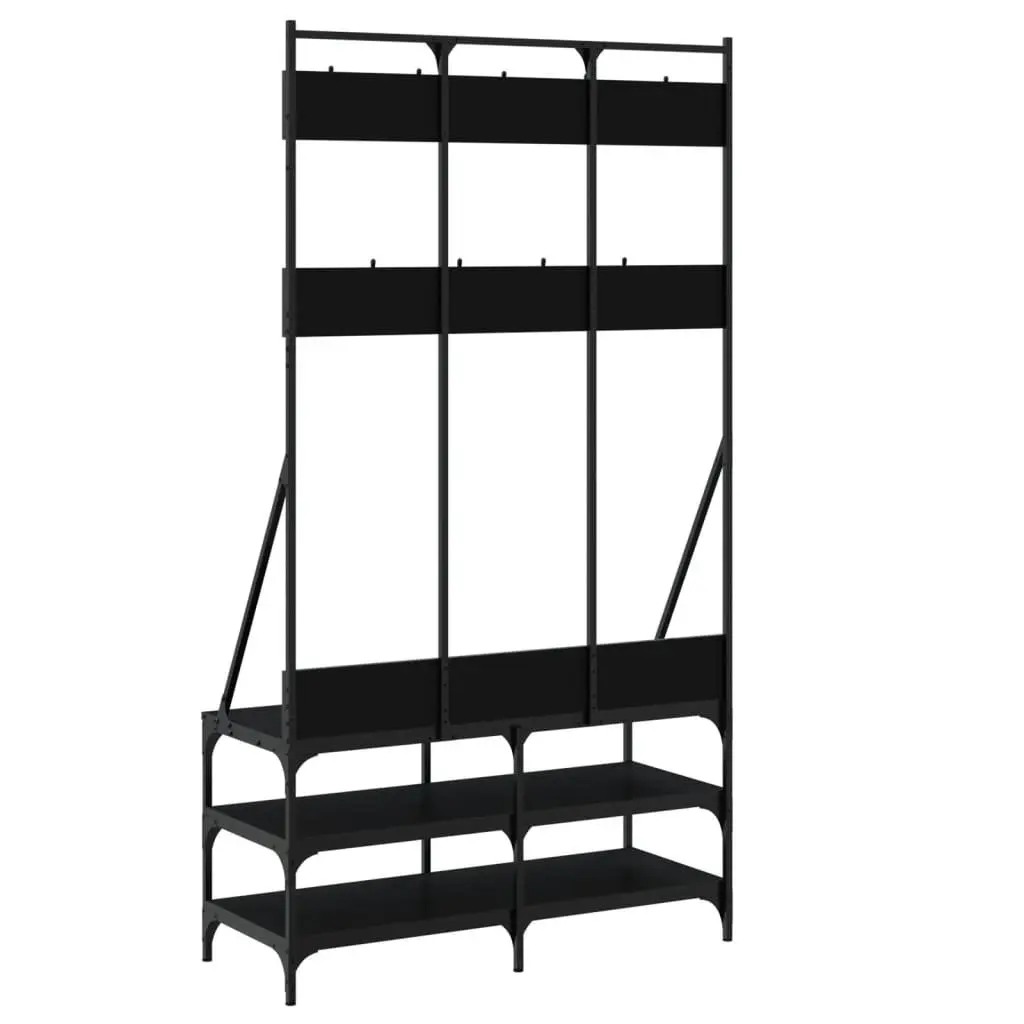 Clothes Rack with Shoe Storage for Home Use