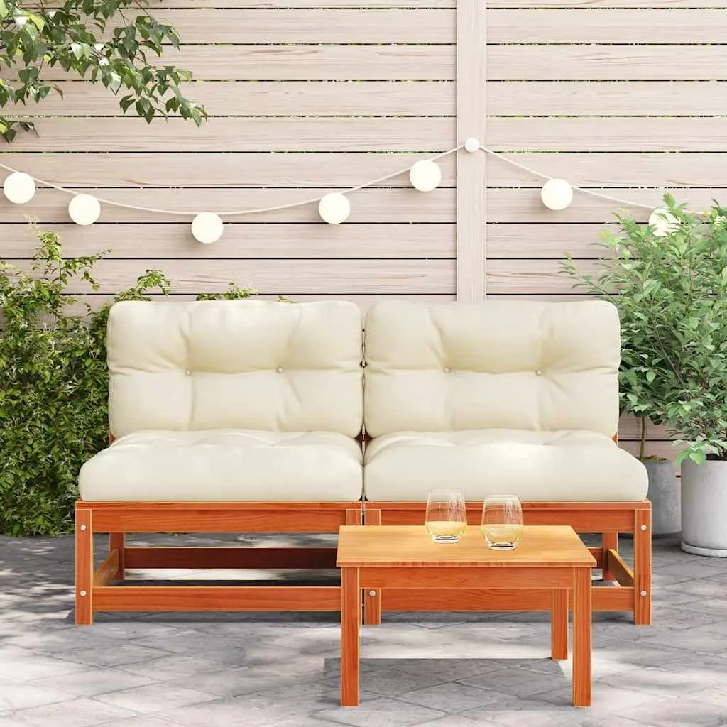 Armless Sofa for Outdoor Gatherings