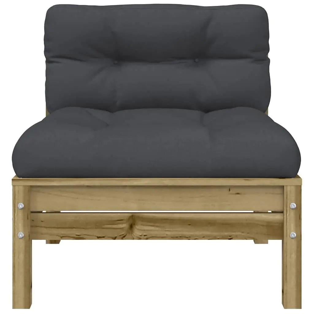 2-Piece Outdoor Sofa for Gardens and Patios