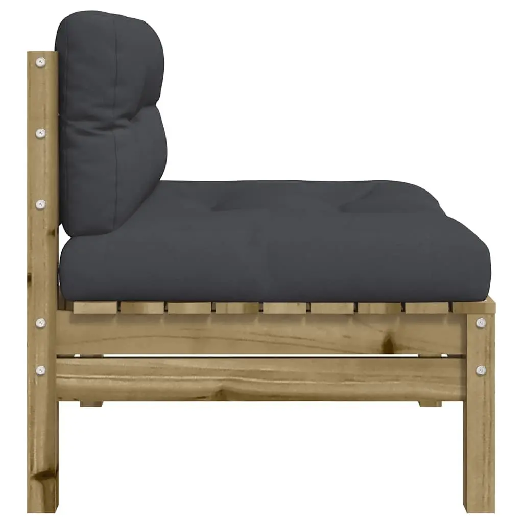 2-Piece Outdoor Sofa for Gardens and Patios