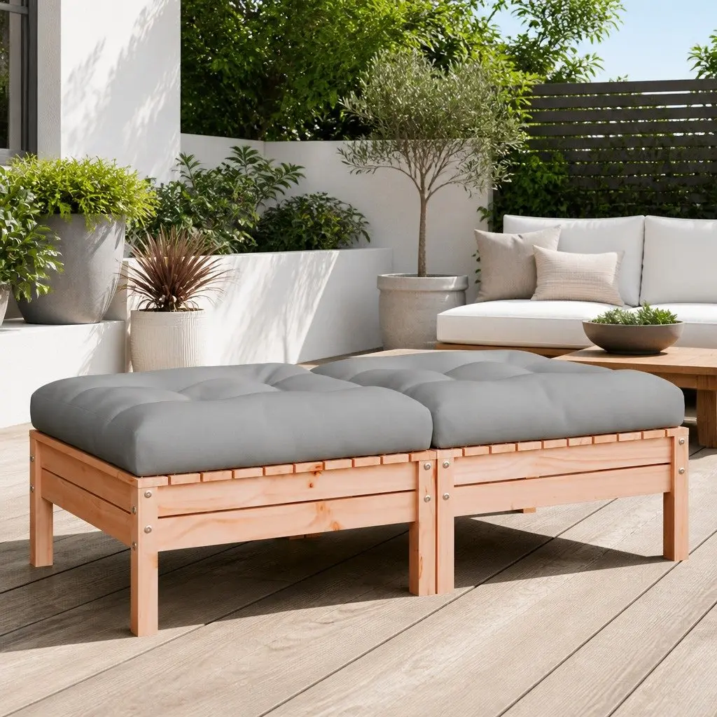 Outdoor Footstools for Relaxation and Comfort