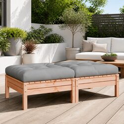 Functional Outdoor Footstools for Relaxation and Comfort
