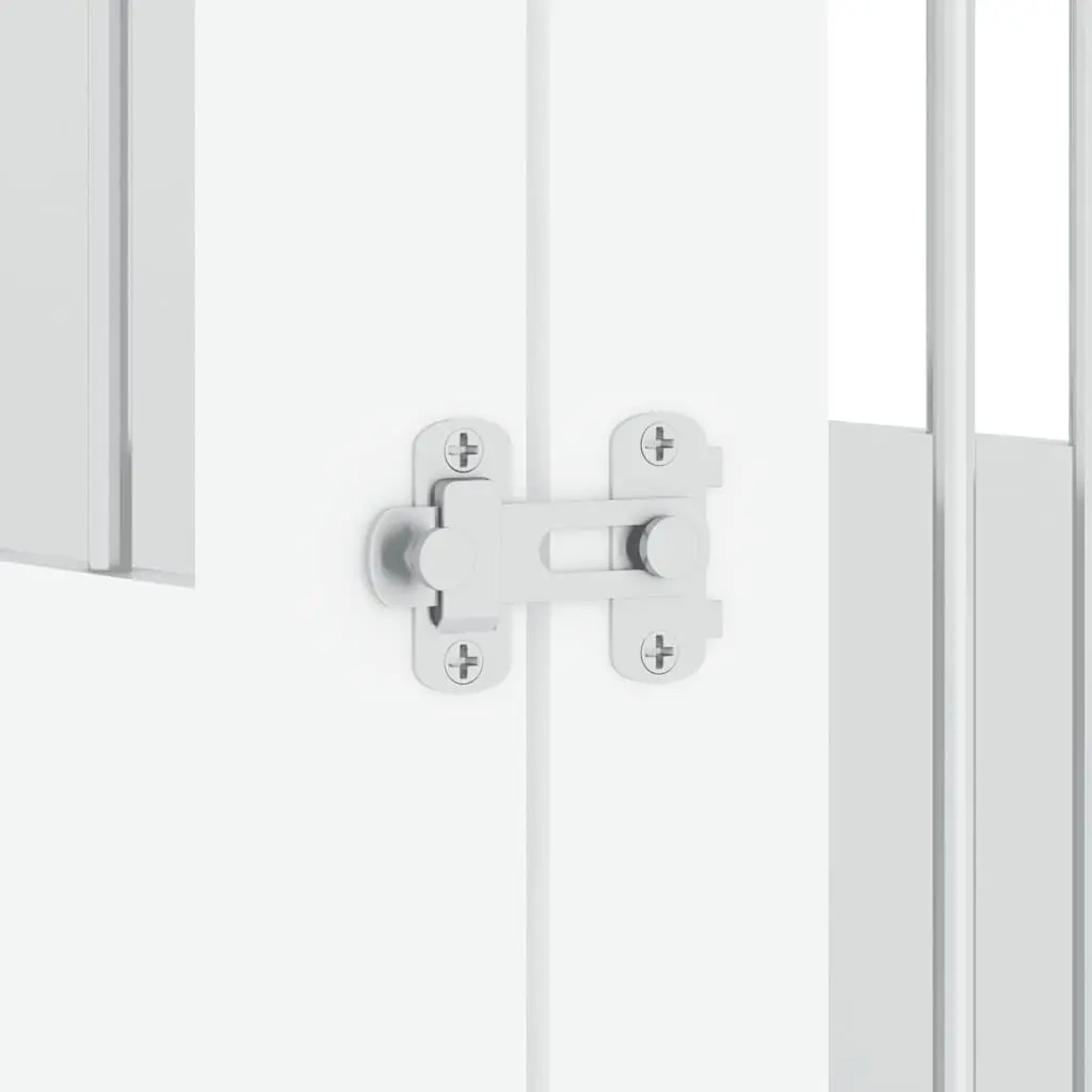 White Dog Crate Furniture with Dual Purpose