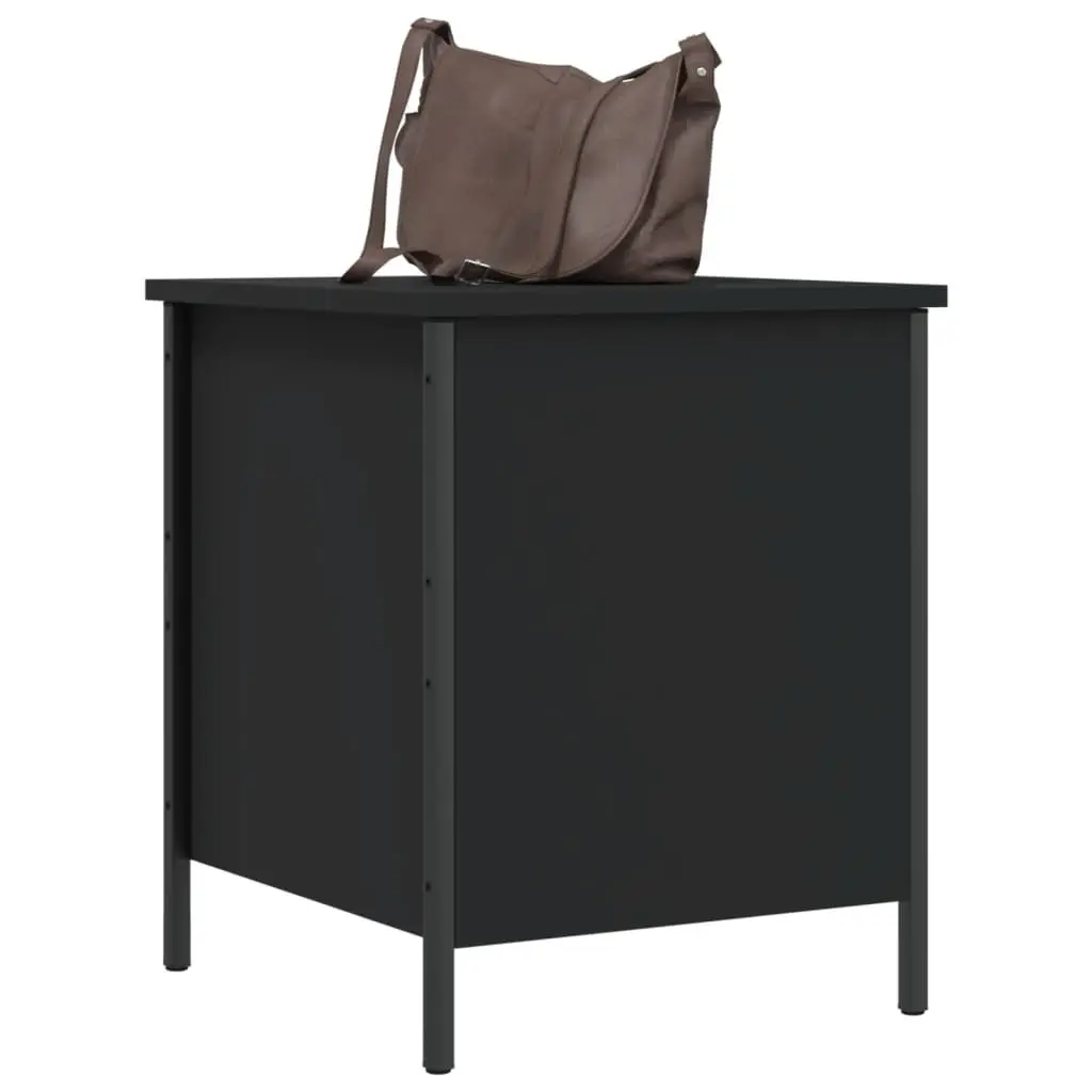 Storage Bench Black Hallway Entryway Seat Shoe Organiser Bedroom End Bed