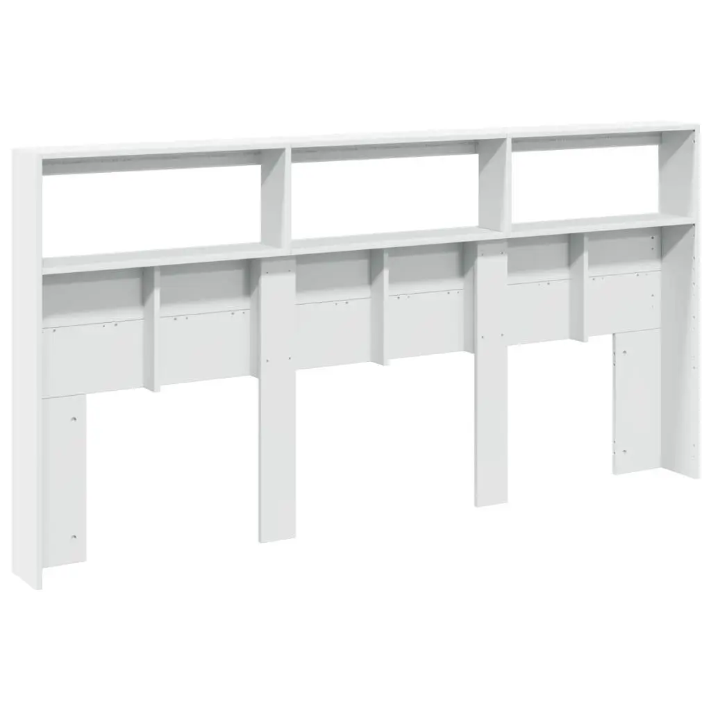 Headboard Cabinet with Integrated LED Lighting