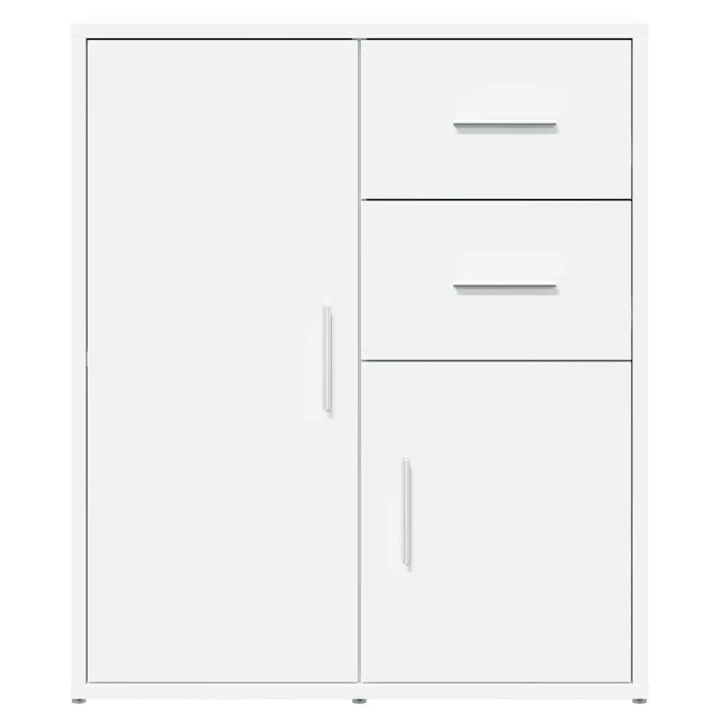 Sideboard White 60x31x70 cm Storage Cabinet Engineered Wood Furniture