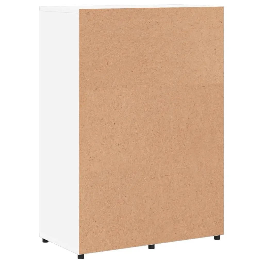 Sideboard Engineered Wood 60x31x84 cm White Storage Cabinet