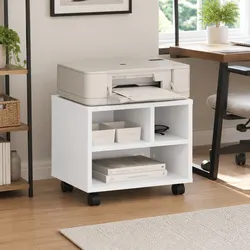 Mobile Printer Stand for Home or Office
