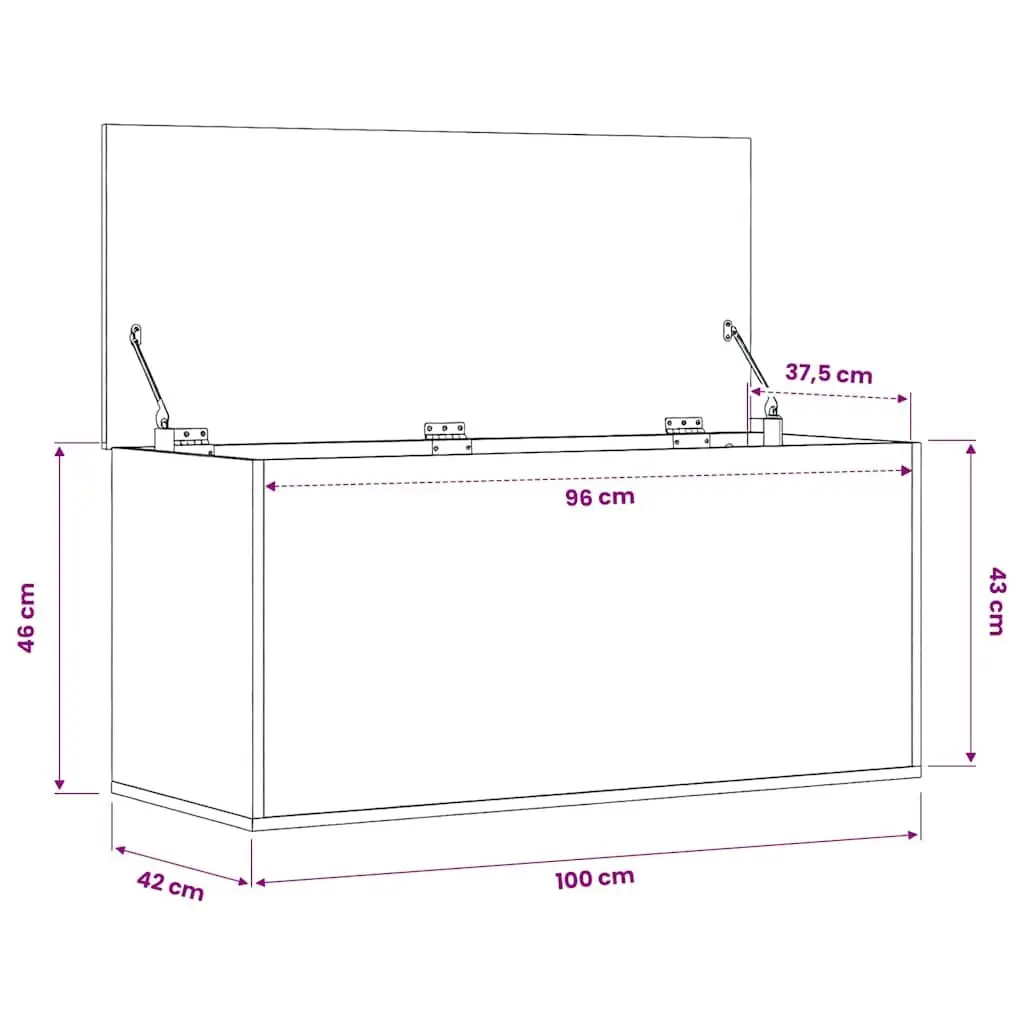 Storage Box for Bedroom and Living Room Use