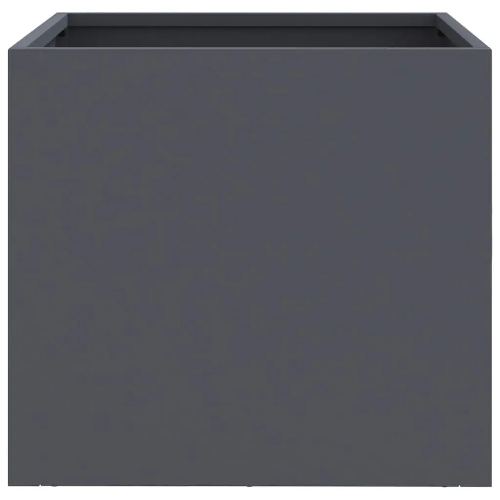 Steel Garden Planters Cold-rolled Steel 32x30x29 cm Anthracite 2 Piece