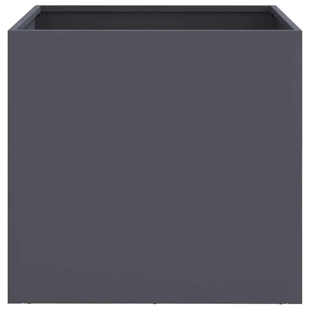 Steel Planter Anthracite Garden Flower Box Raised Bed Outdoor Pots Decorative