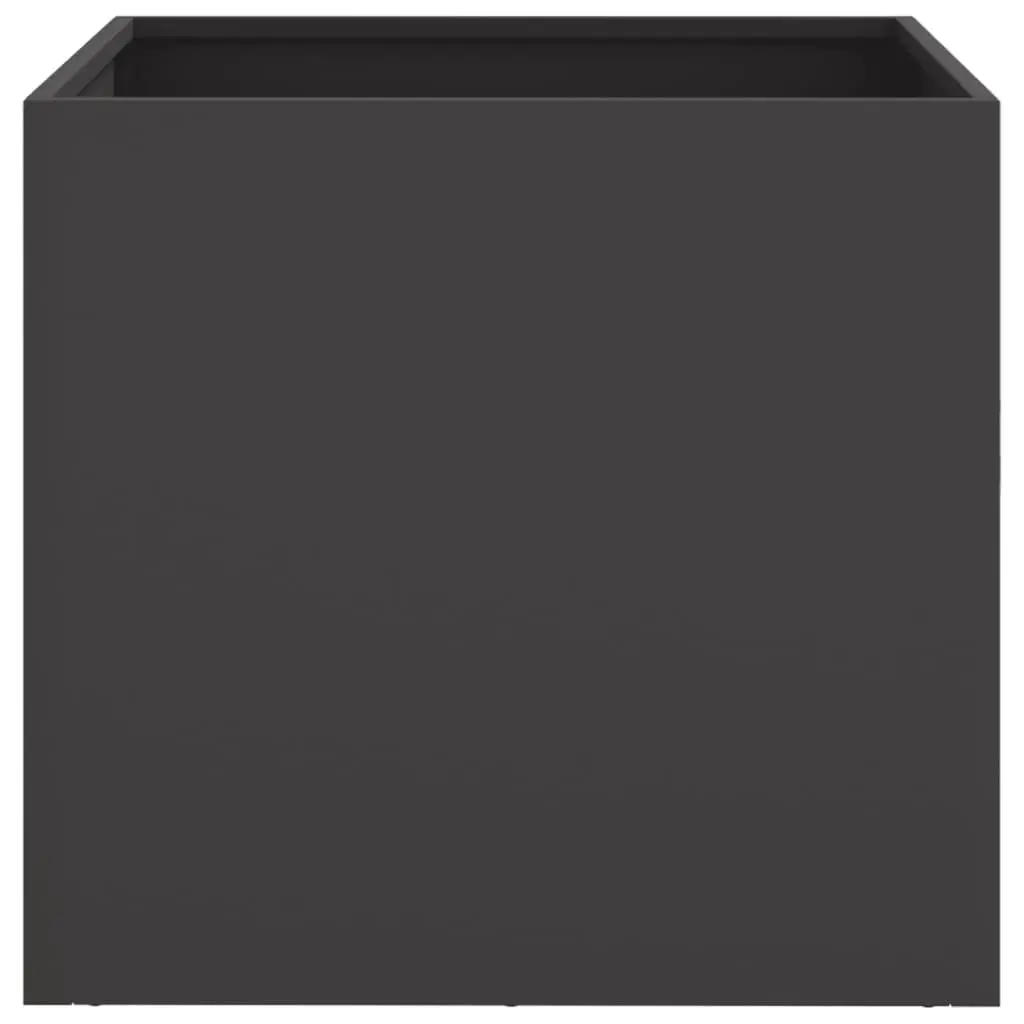 Steel Planter Black Raised Garden Bed Flower Box Pot Container Outdoor Decor