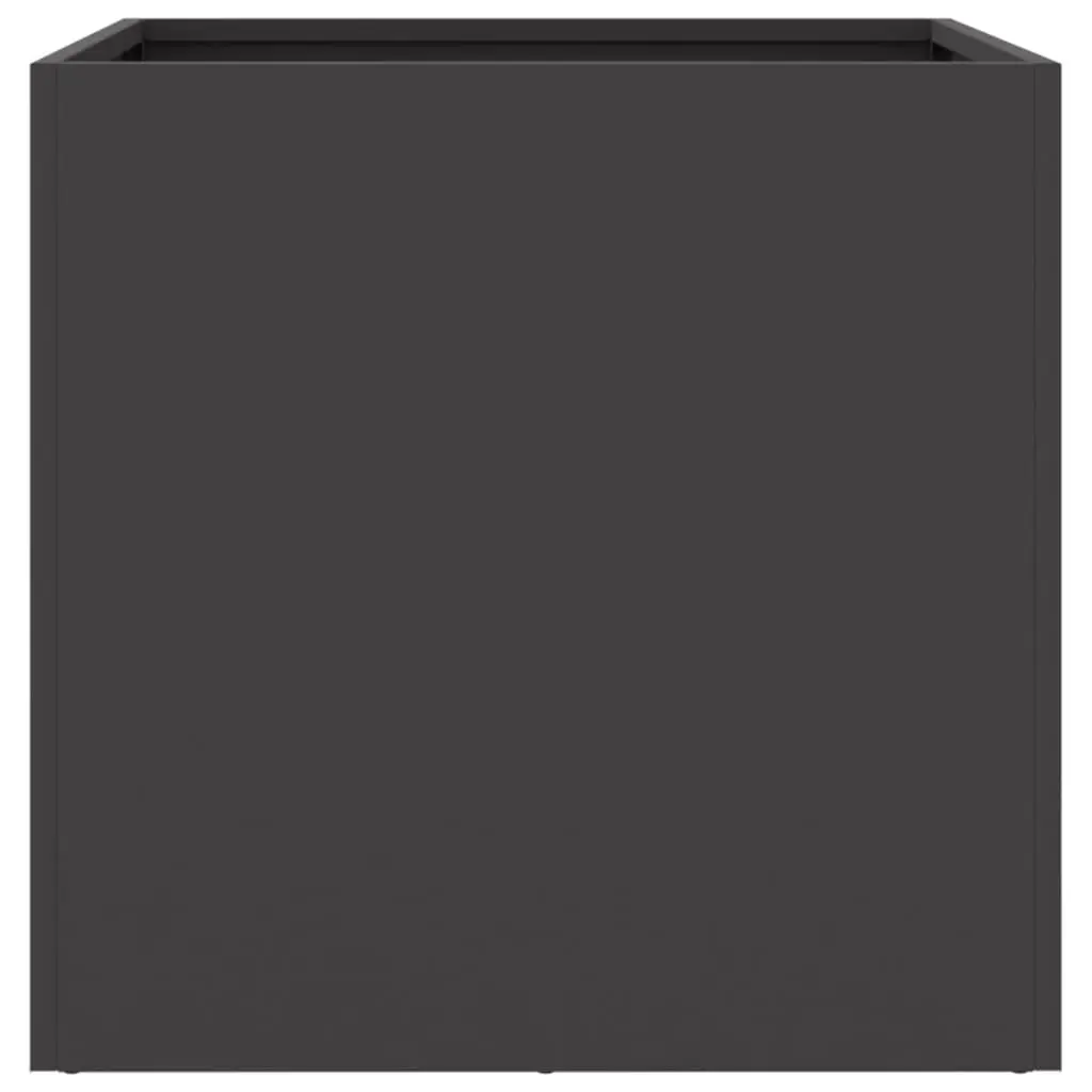 Steel Planter Black Raised Garden Bed Flower Box Pot Container Outdoor Decor