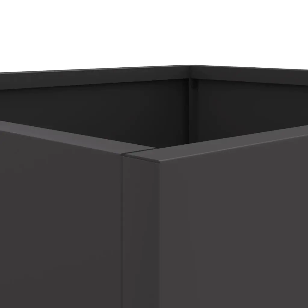 Steel Planter Black Raised Garden Bed Flower Box Pot Container Outdoor Decor