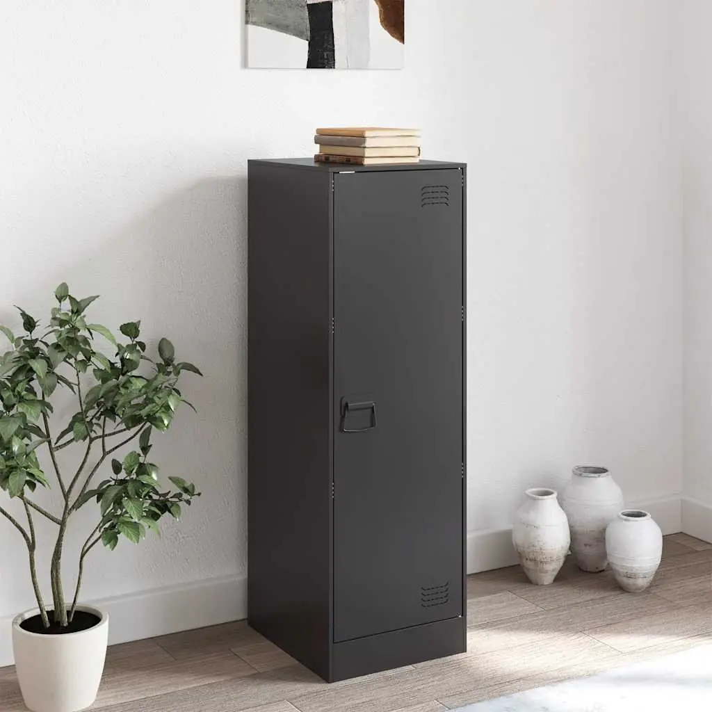 Sideboard Storage Cabinet Black 34.5x39x107 cm Living Room Furniture Buffet