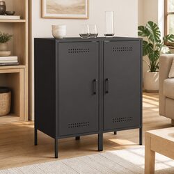 Practical Black Industrial Sideboards for Everyday Use