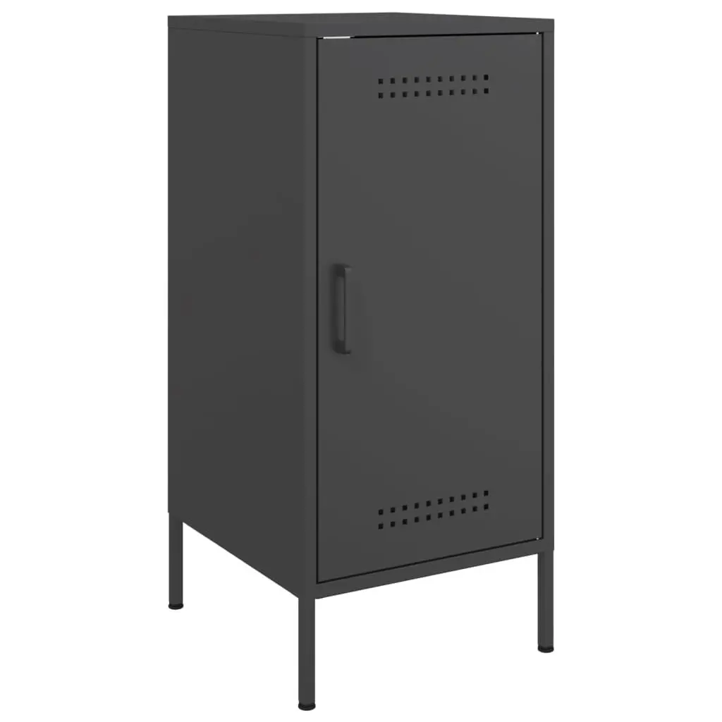 Black Industrial Sideboards Storage Cabinet 2 pc Buffet Living Room Bedroom