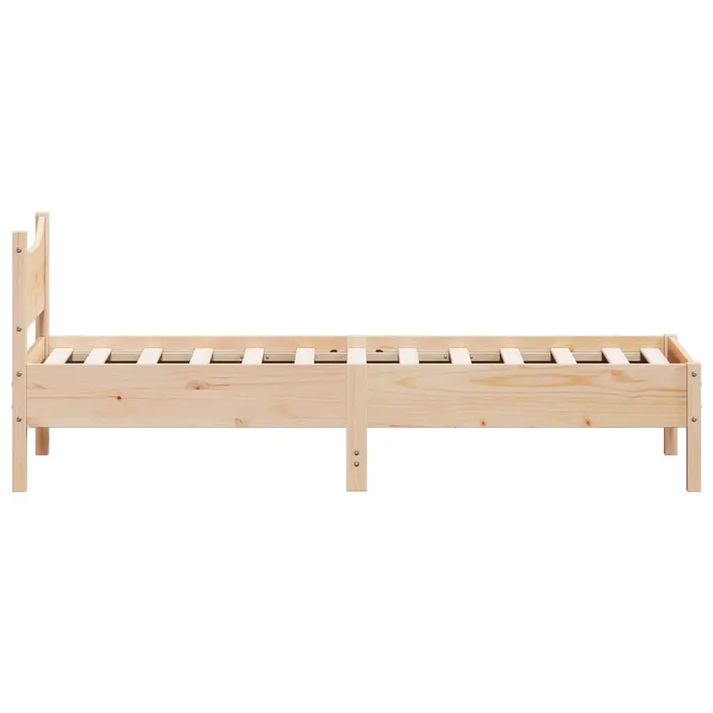 Single Bed Frame 92x187 cm for Various Room Styles