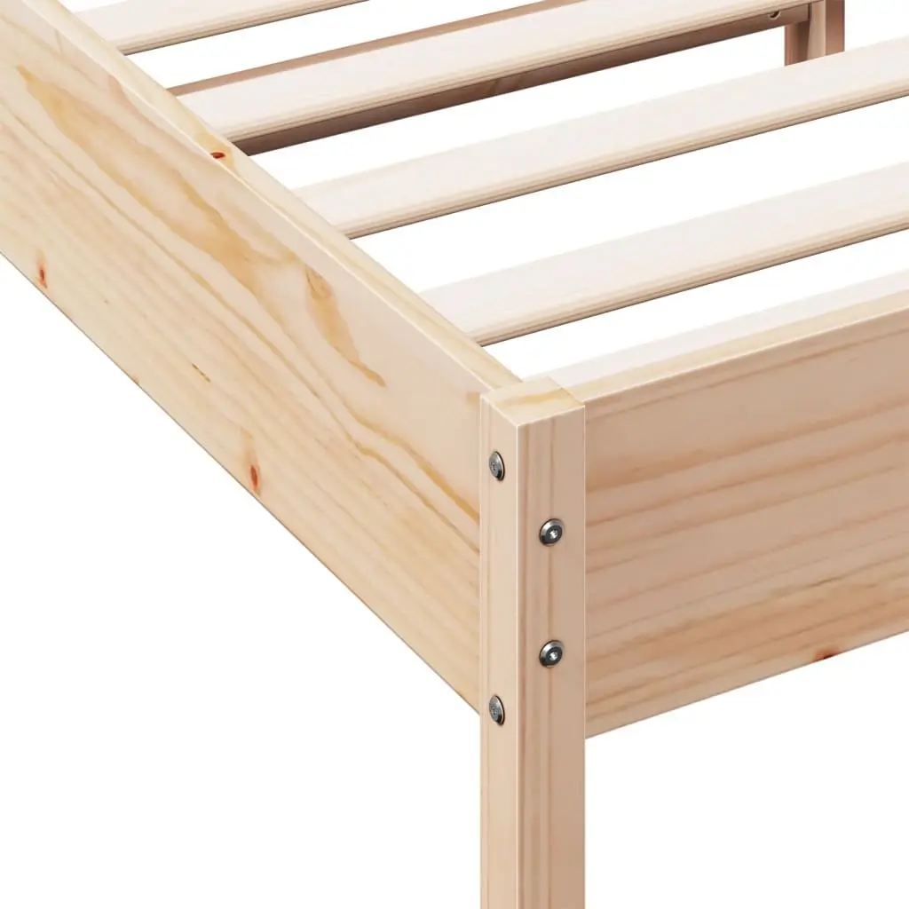 Single Bed Frame 92x187 cm for Various Room Styles