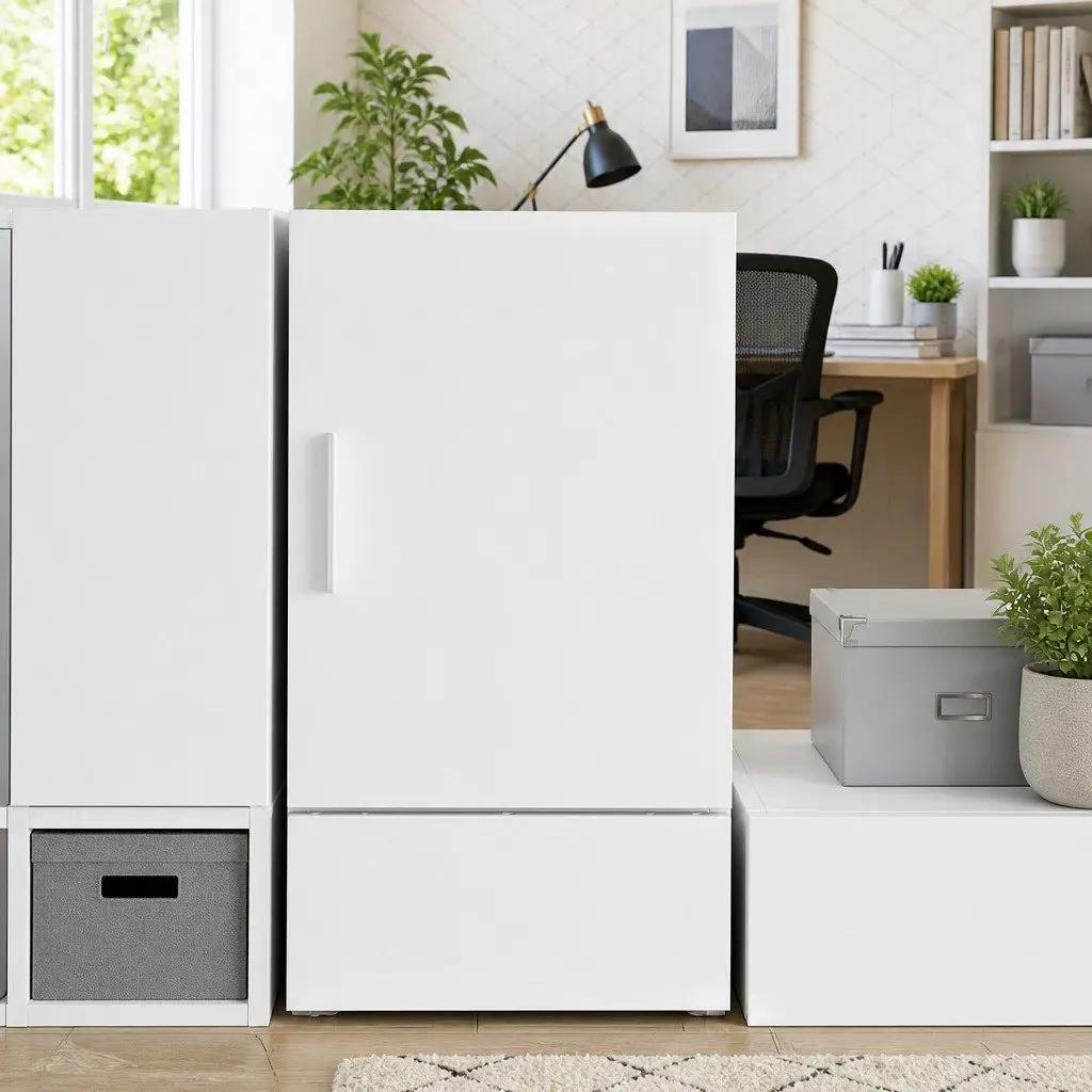 Wall Cabinet Engineered Wood 30x42.5x40cm White Floating Storage