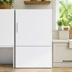 Wall Cabinet White Engineered Wood Storage Hanging Cupboard Bedroom Living Room