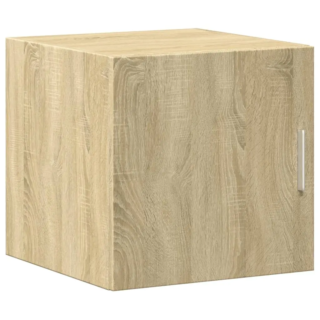 Wall Cabinet Brown Engineered Wood Floating Storage Hanging Sideboards Buffet