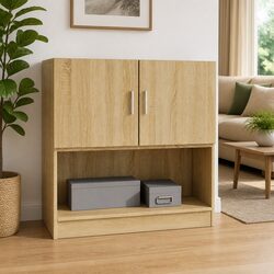 Practical Sonoma Oak Wall Cabinet 80x42.5x40cm