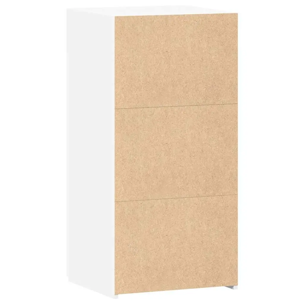Sideboard Cabinet Storage Cupboard Engineered Wood 45 x 42.5 x 93 cm White