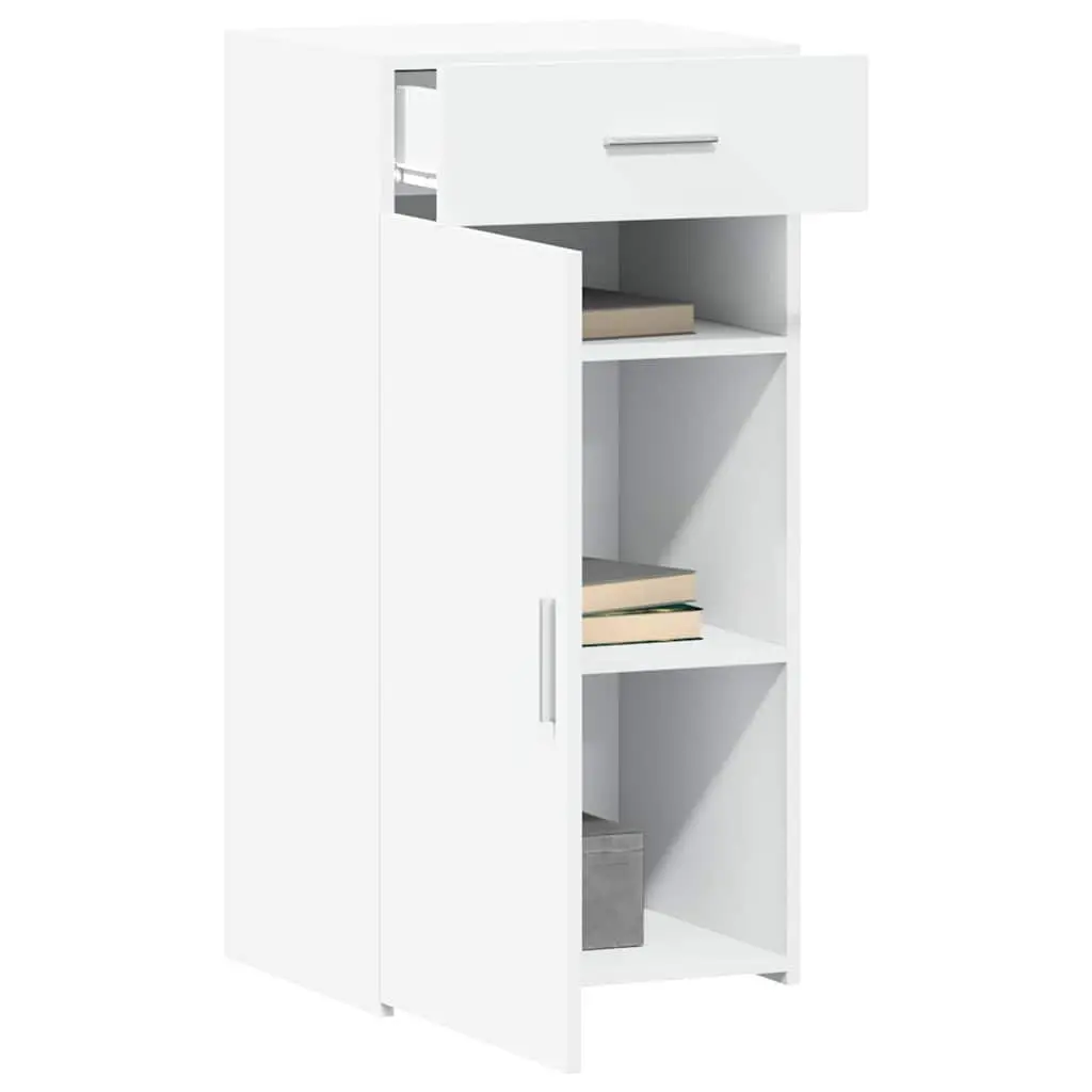 Sideboard Cabinet Storage Cupboard Engineered Wood 45 x 42.5 x 93 cm White
