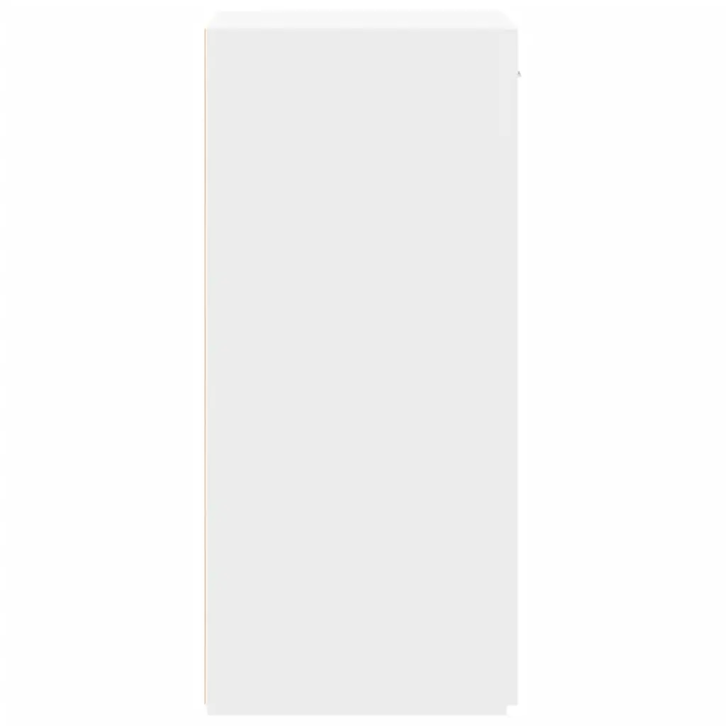 Engineered Wood Sideboard Cabinet Storage White with Door and Drawer 50x42.5x93cm