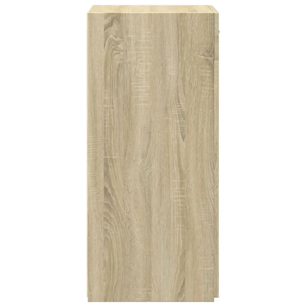 Sideboard Engineered Wood Brown 50x42.5x93 cm Storage Cabinet Cupboard