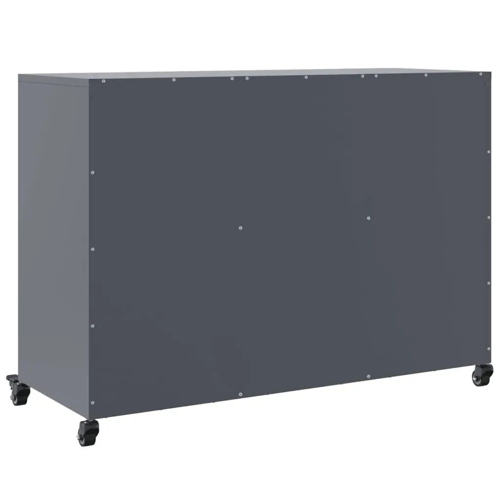 Sideboard Steel Anthracite 100.5x39x72 cm