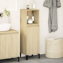 Versatile Brown Bathroom Vanity: 30x30x100cm Size