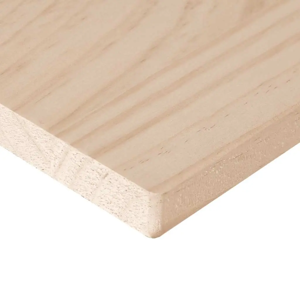 Rectangular Wooden Table Top 90x45cm Solid Pine Wood Dining Replacement Surface