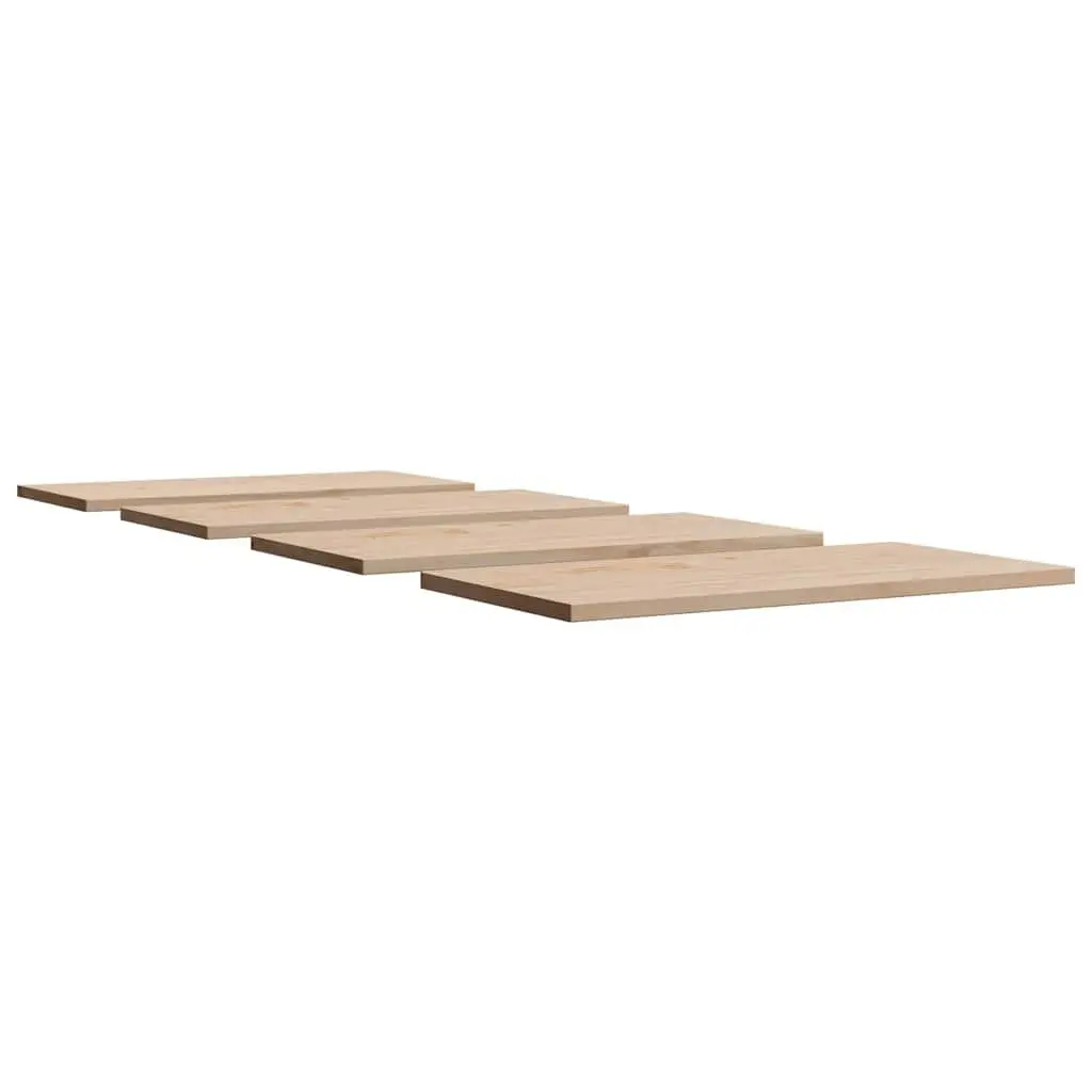 Rectangular Wooden Table Tops 90x45cm Solid Pine Wood Replacement Furniture Set