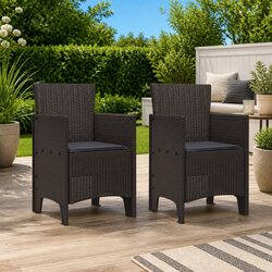 Practical Brown Garden Chairs for Every Outdoor Setting