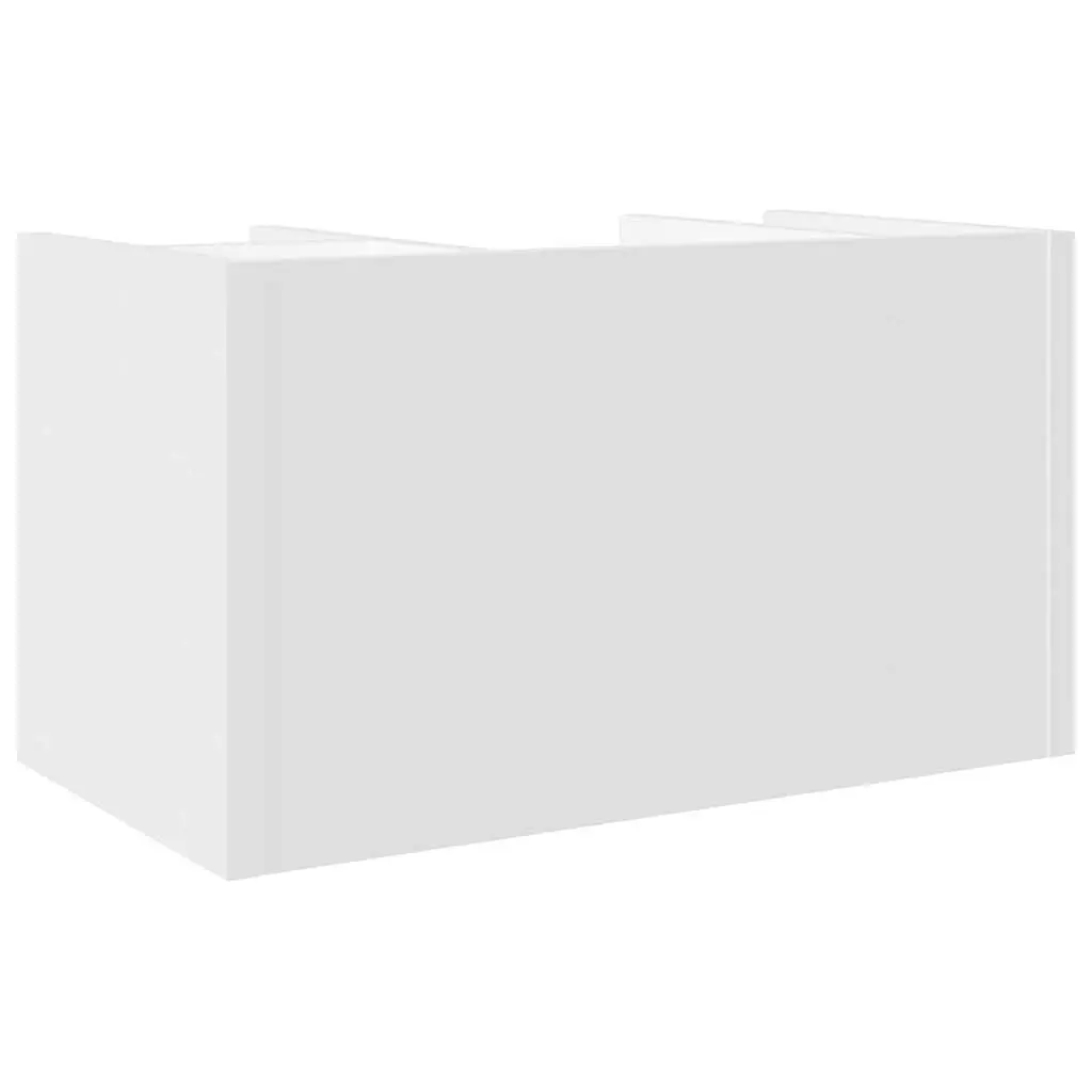 White Desk Organiser with 6 Compartments