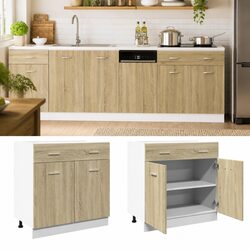 Drawer Bottom Cabinet for Kitchen Organization