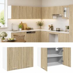 Practical Wall-Mounted Storage Cabinet for Your Kitchen